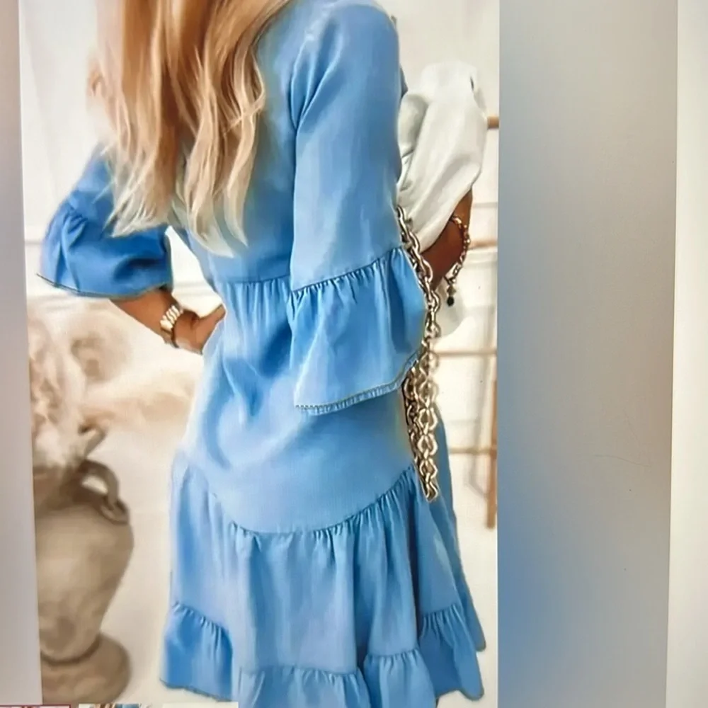 Only 1 remaining Mini tiered Sundress 🌸 - Picture 4 of 6